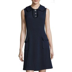 Nanette Lepore Ruffle Trimmed Peter Pan Collar Dre